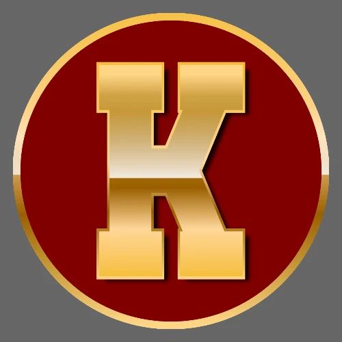 Letter K – Capital Varsity Alphabet Monogram - Men's Premium T-Shirt