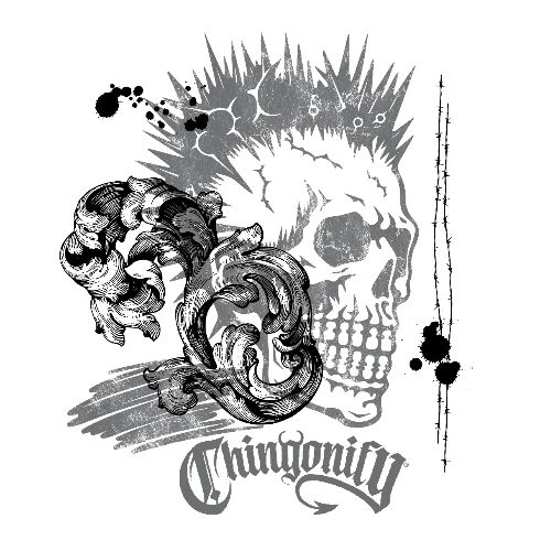 PUNK SKULL - Men's Premium T-Shirt