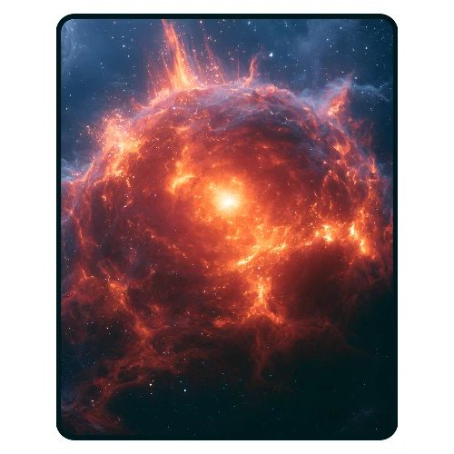 Exploding Supernova Space Art - Men's Premium T-Shirt