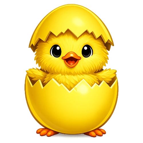 Easter Chick yellow - Men's Premium T-Shirt