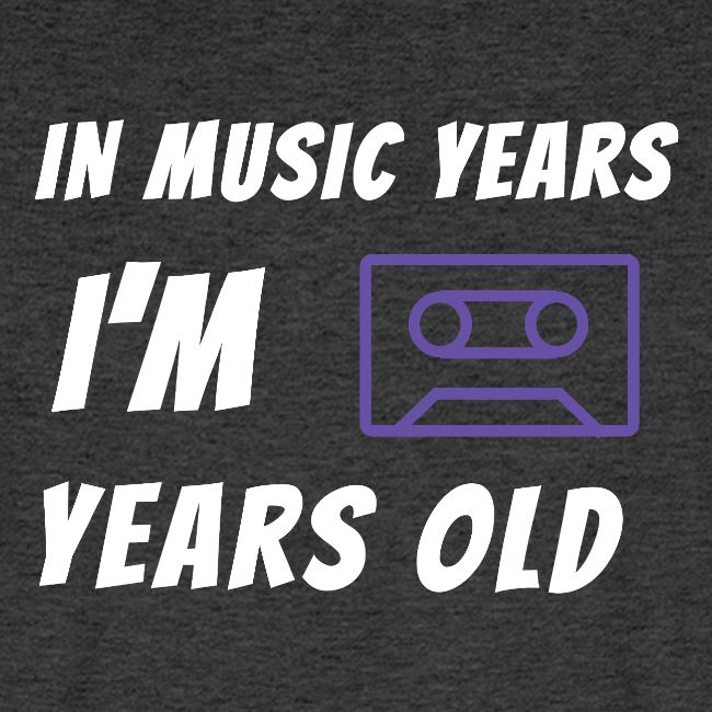 In Music Years I'm - Cassette