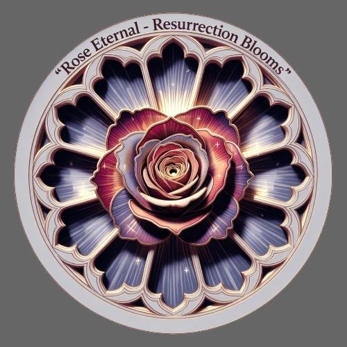Easter Rose Resurrection T Shirt, Spring Gift