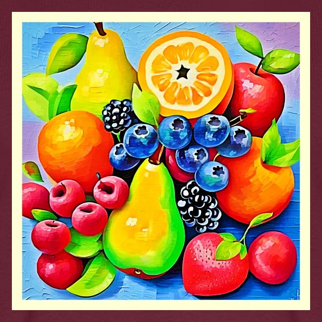 Vibrant Fruit Still Life