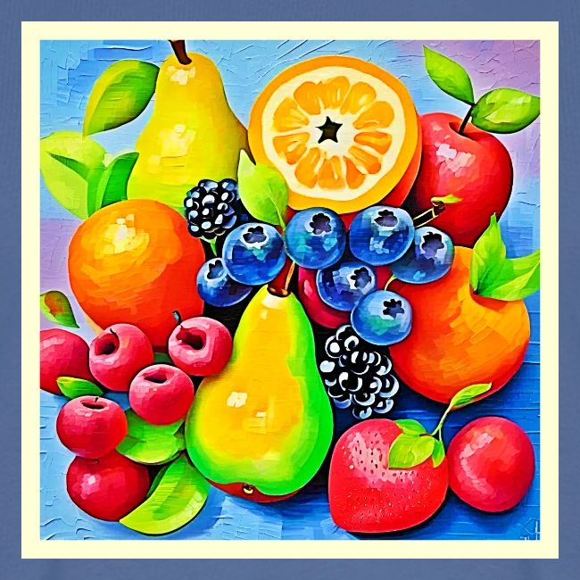 Vibrant Fruit Still Life