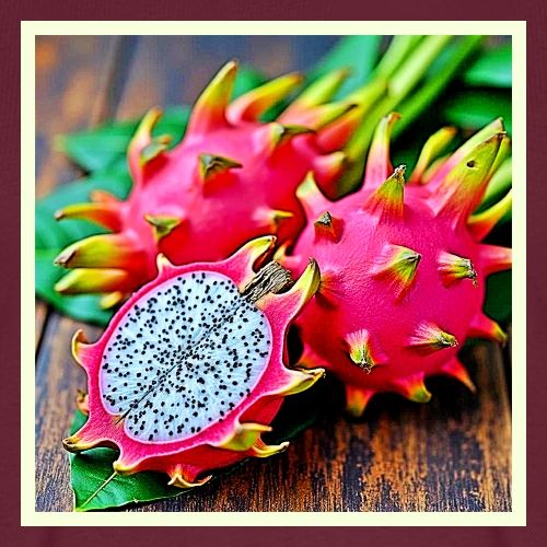 Vibrant Dragon Fruit Beauty Design - Men's Premium T-Shirt