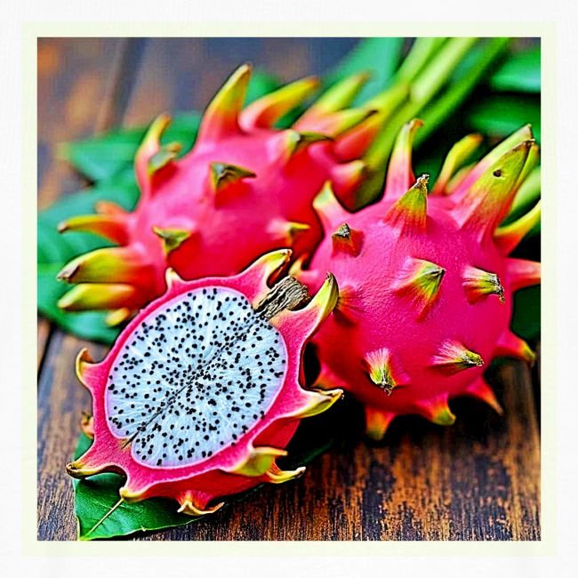 Vibrant Dragon Fruit Beauty Design