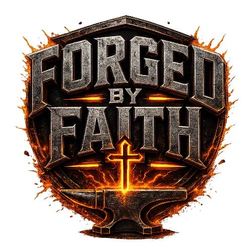 Forged By Faith - Men's Premium T-Shirt