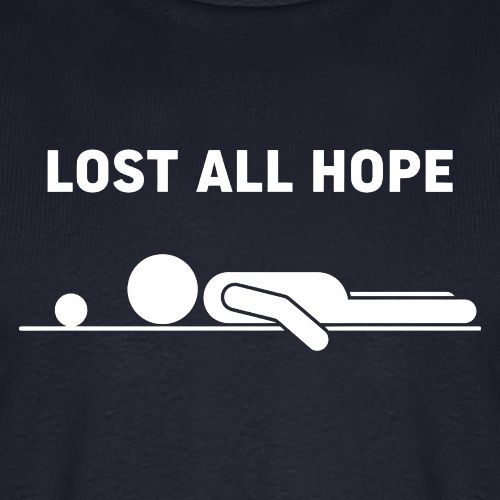 Lost All Hope - Funny Bad Golfer Quote - Men's Premium T-Shirt