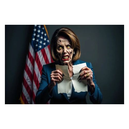 Zombie Nancy - Men's Premium T-Shirt