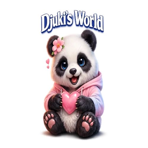 Panda – Heart Mood - Men's Premium T-Shirt