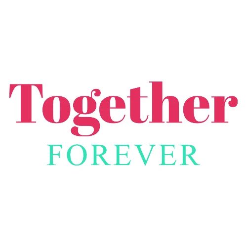Together Forever Love Quote Design - Men's Premium T-Shirt