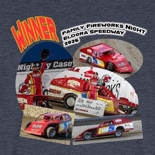 Jonathan Taylor Eldora Speedway FFN#1 Design 1 - Men's Premium T-Shirt
