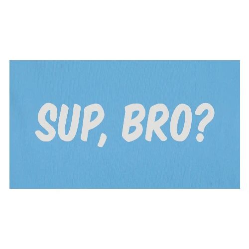 sup bro tee #2 - Men's Premium T-Shirt