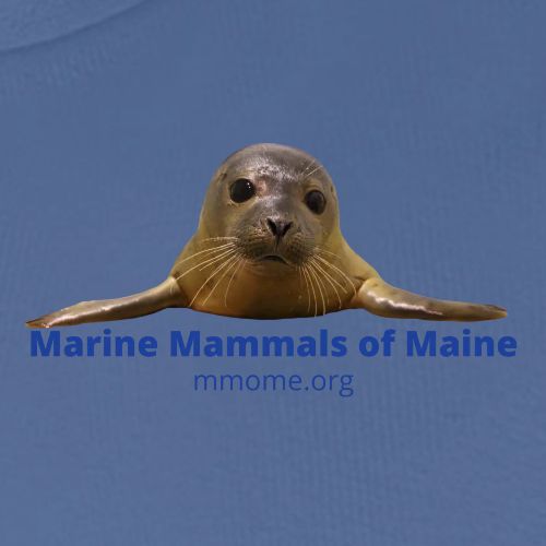 Rescued Seal (Front) Logo (Back) - Men's Premium T-Shirt