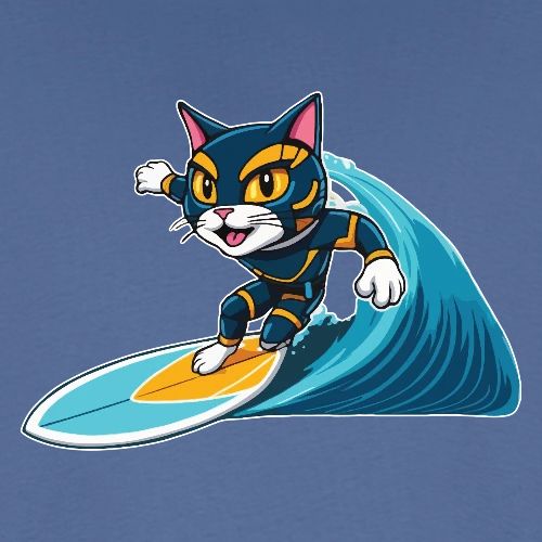 Wavecat Air - Men's Premium T-Shirt