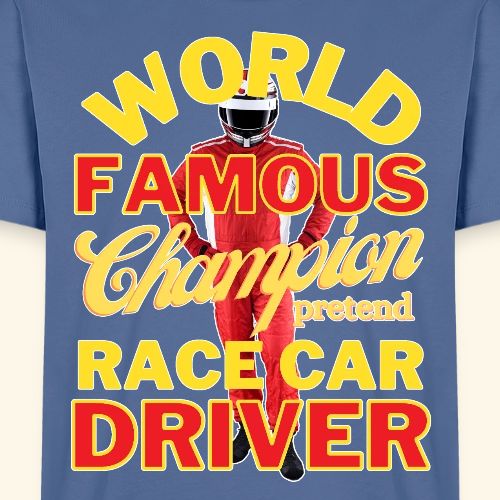 World Famous Champion Pretend Race Car Driver - Men's Premium T-Shirt