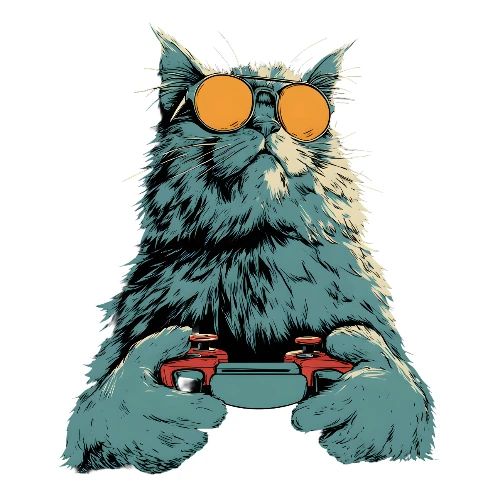 Cat: Fluff Mode On - Men's Premium T-Shirt