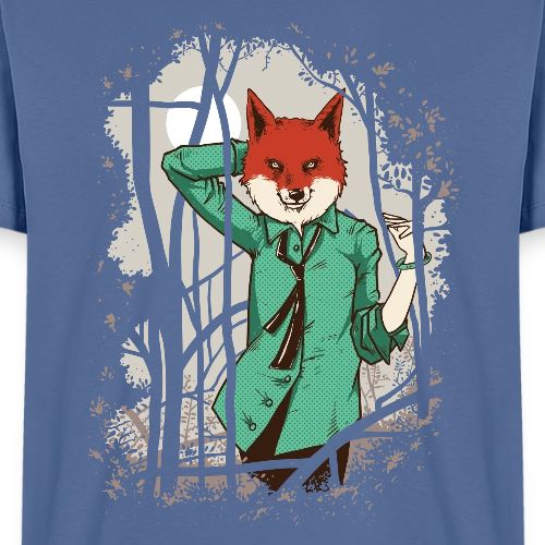 Alluring Fox Girl - Men's Premium T-Shirt