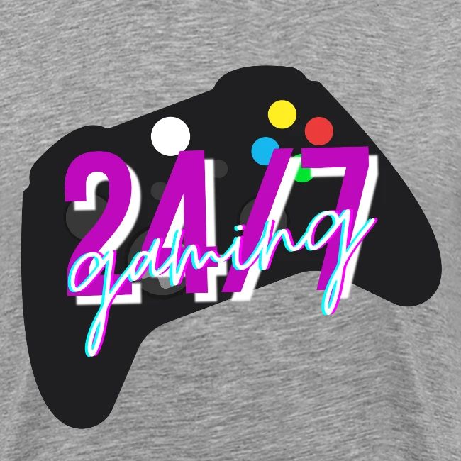 24/7 gaming (BLACK CONTROLLER 2.0)