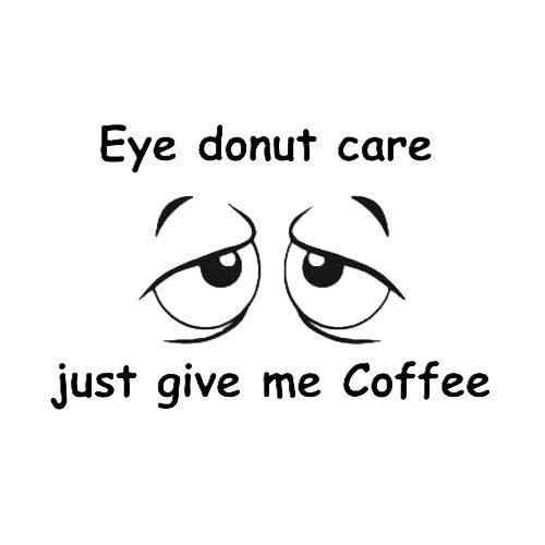 Eye donut care1 - Men's Premium T-Shirt