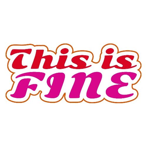 This Is Fine - Men's Premium T-Shirt