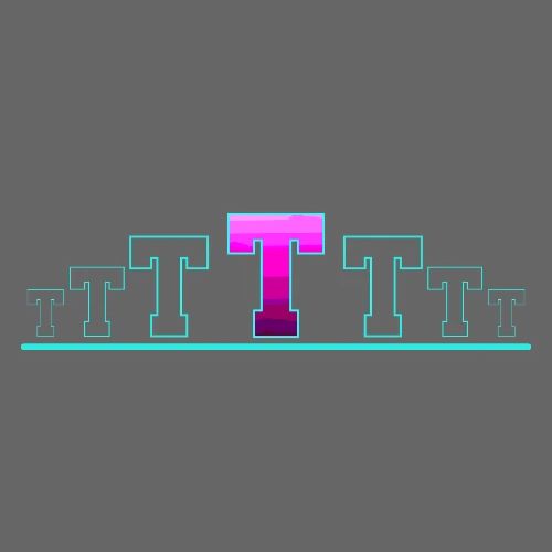 Letter T – Capital Varsity Alphabet Monogram - Men's Premium T-Shirt