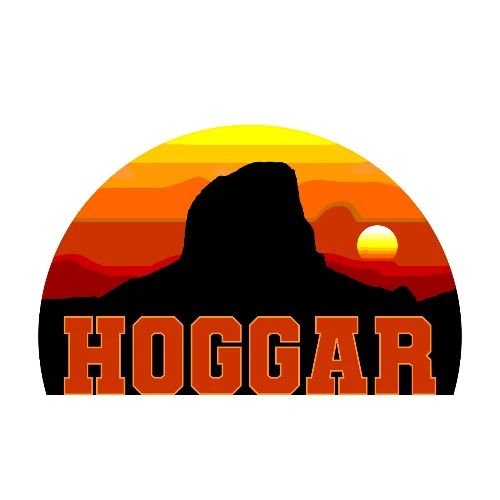 Algeria: Hoggar Desert Horizon - Men's Premium T-Shirt