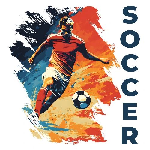 Soccer Action Pulse - Men's Premium T-Shirt