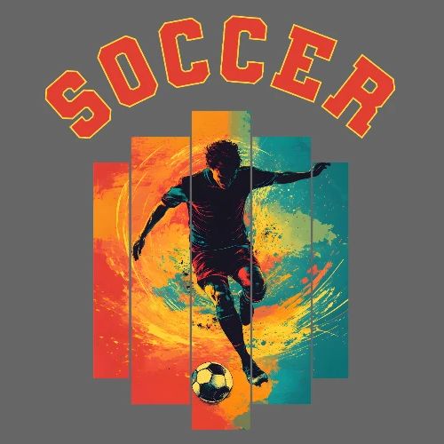 Soccer Heartbeat - Men's Premium T-Shirt