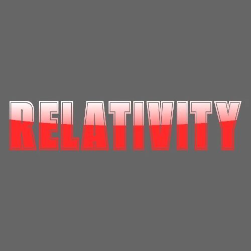 Relativity Science Typography Design - Men's Premium T-Shirt
