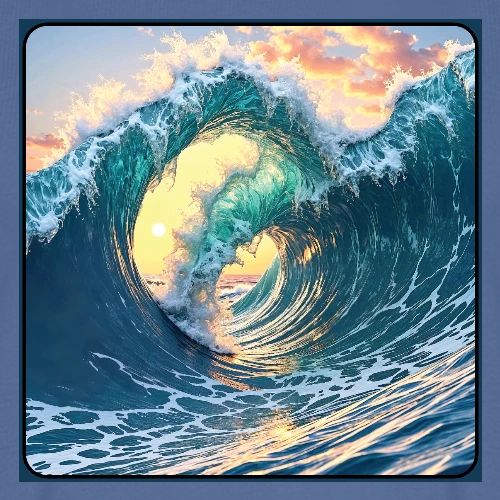 Double Barrel Wave - Men's Premium T-Shirt