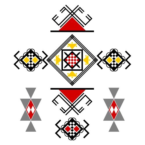 Amazigh Symbols - Men's Premium T-Shirt