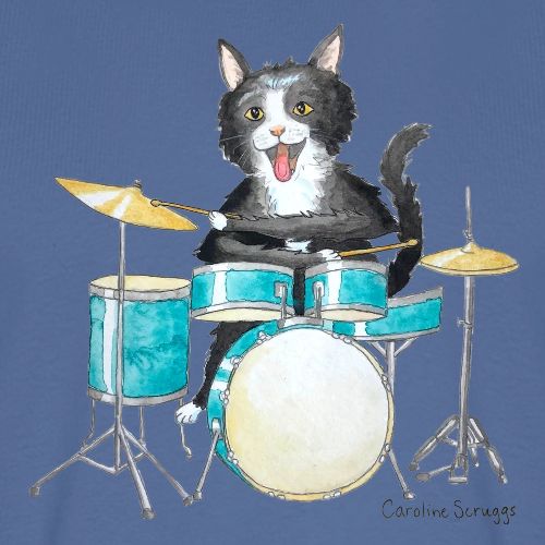 Drum Kitty - Men's Premium T-Shirt