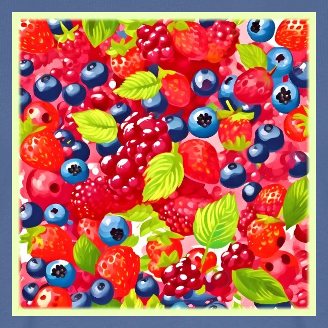 Colorful Berry Pattern
