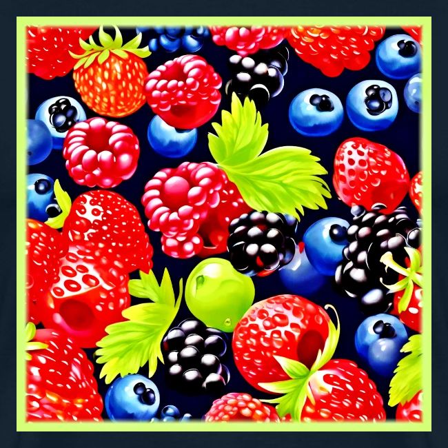 Colorful Berry Medley Design