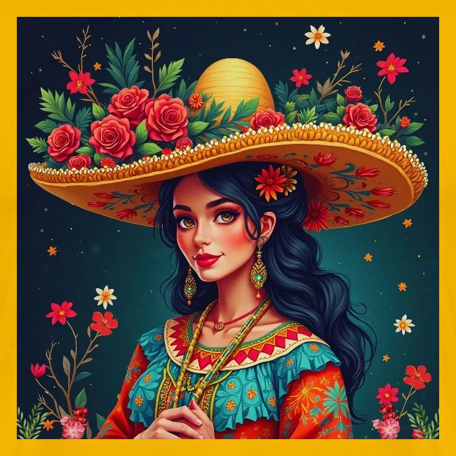 Mexican Design, Regional Mexican Charro Woman
