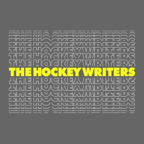 The Hockey Writers Yellow Fade - Men's Premium T-Shirt