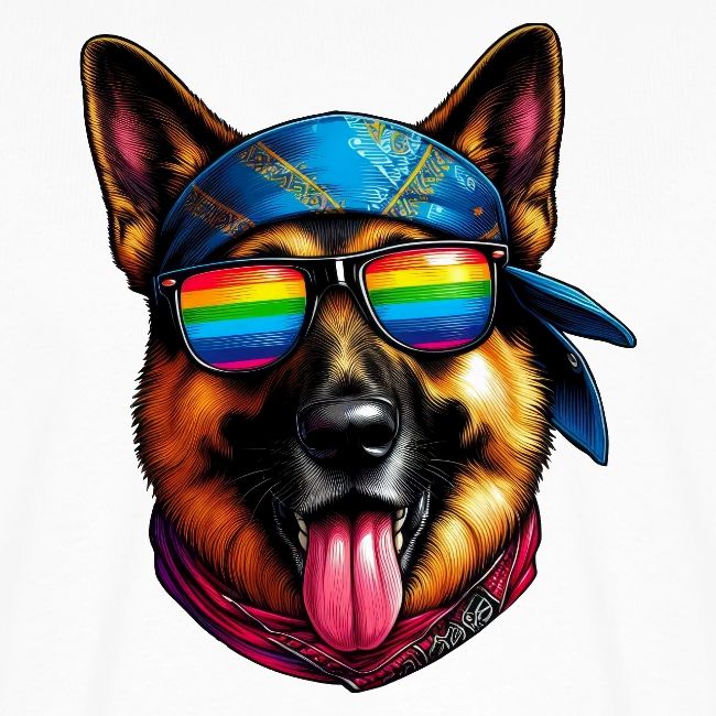 German Shepherd Pride Parade