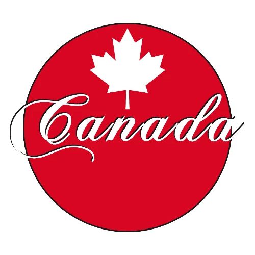 Canada in red and white - Men's Premium T-Shirt