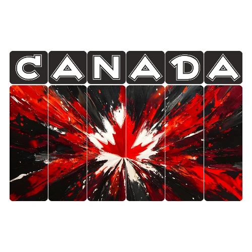 Canada Splash - Men's Premium T-Shirt