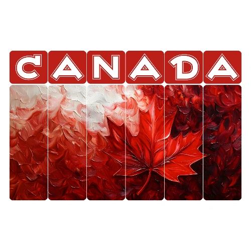 Canada Painted Pride - Men's Premium T-Shirt