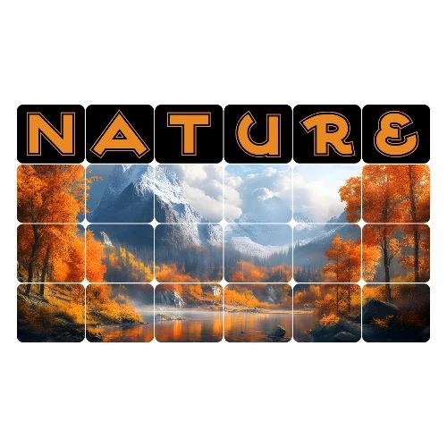 Nature: Golden Autumn Escape - Men's Premium T-Shirt