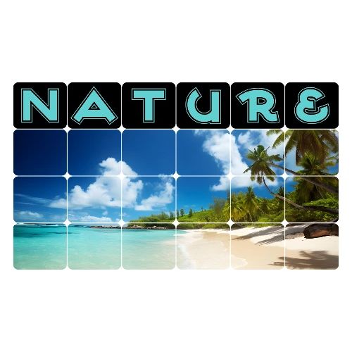 Nature: Island Bliss - Men's Premium T-Shirt