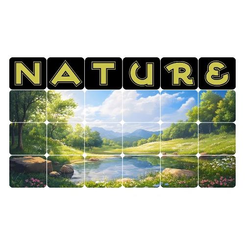 Nature: Springtime Serenity - Men's Premium T-Shirt