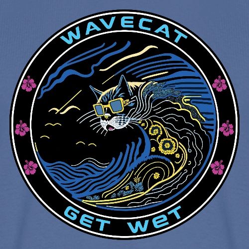 Wavecat Get Wet - Men's Premium T-Shirt