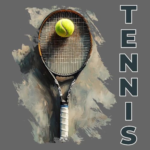 Tennis Power Play - Men's Premium T-Shirt
