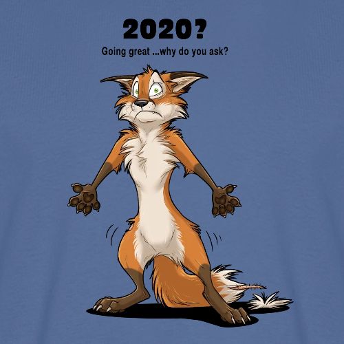 2020? Going great... (for bright backgrounds) - Men's Premium T-Shirt