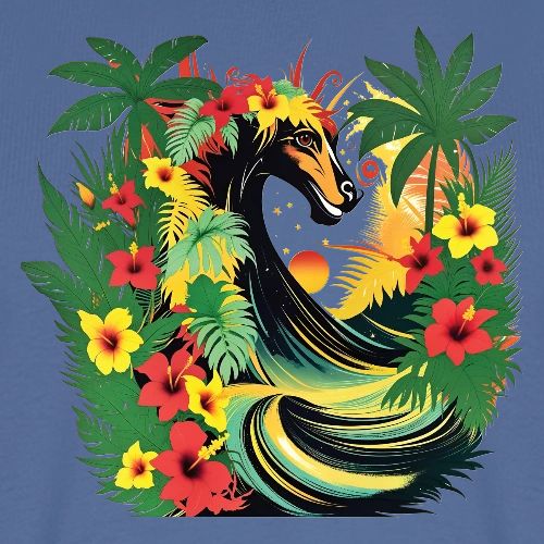 Horse Wave - Men's Premium T-Shirt