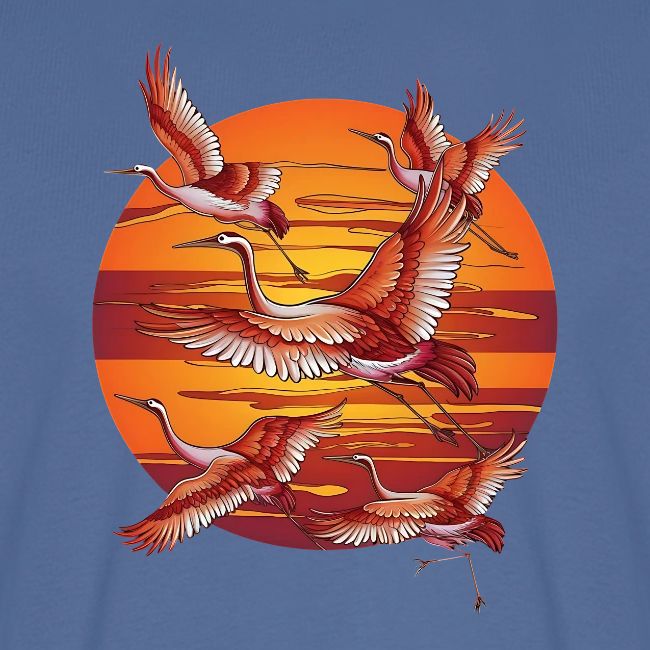 Japanese Cranes Migrating: Travel & Journey