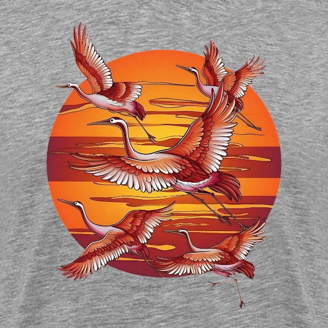 Japanese Cranes Migrating: Travel & Journey